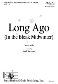 Long Ago SSA choral sheet music cover Thumbnail